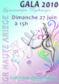 Affiche du gala de la GR Haute Ariège 2010