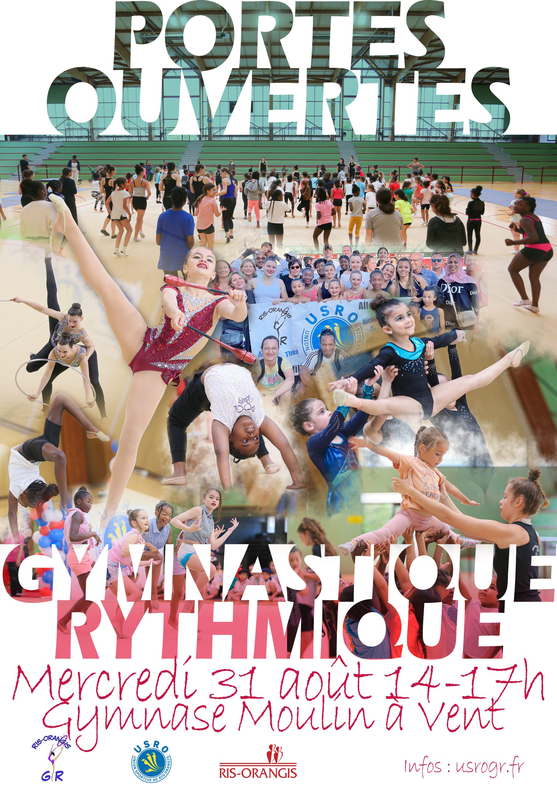 Affiche Portes Ouvertes Ris Orangis 2022 Creapik