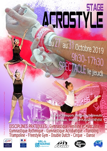 Affiche acrostyle